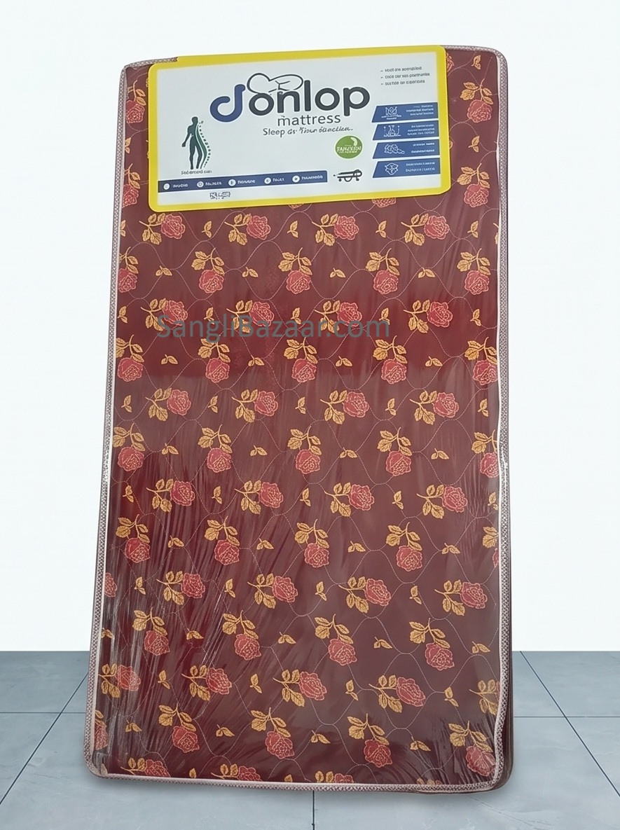 6 feet 6 inch 5 feet Jonlop Standard Mattress